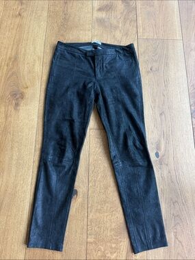 EUC Suede Helmut Lang Pants - Black